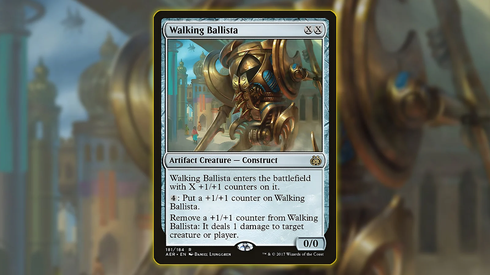 Magic: The Gathering colorless card - Walking Ballista