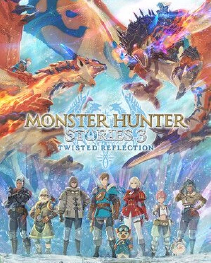Monster Hunter Stories 3: Twisted Reflection official cover art
