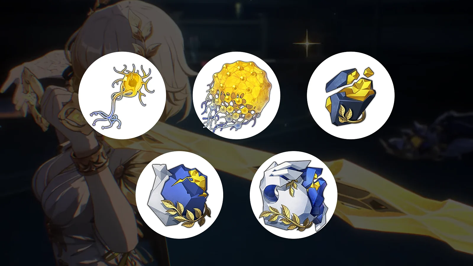Aglaea Trace and level-up materials for best build in Honkai: Star Rail