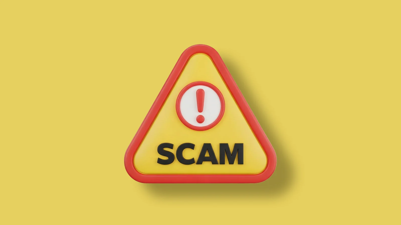 3d Scam icon