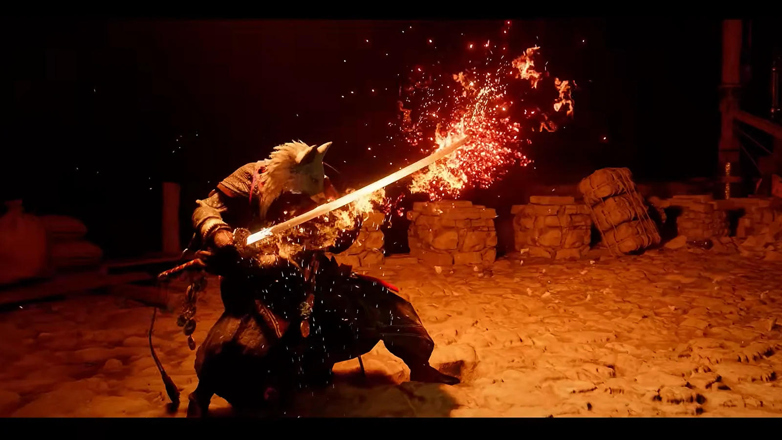 Crimson Deser character with a sword