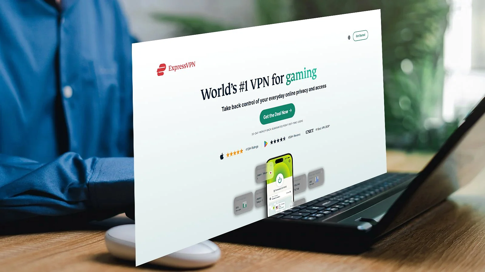 ExpressVPN-Best for Speed and Cybersecurity