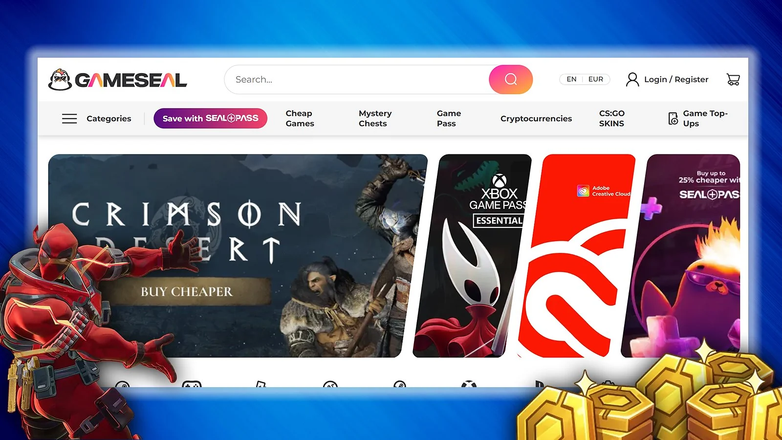 Gameseal - Best Dedicated Gaming Top-Up