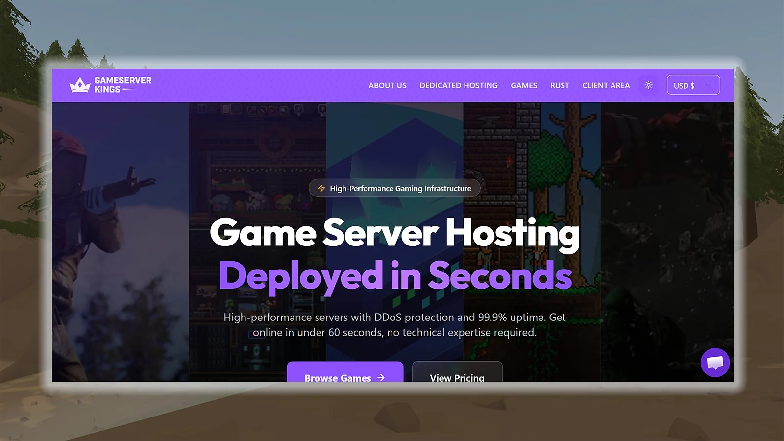 GameServerKings - Best Unturned Server Hosting with Instant Deployment