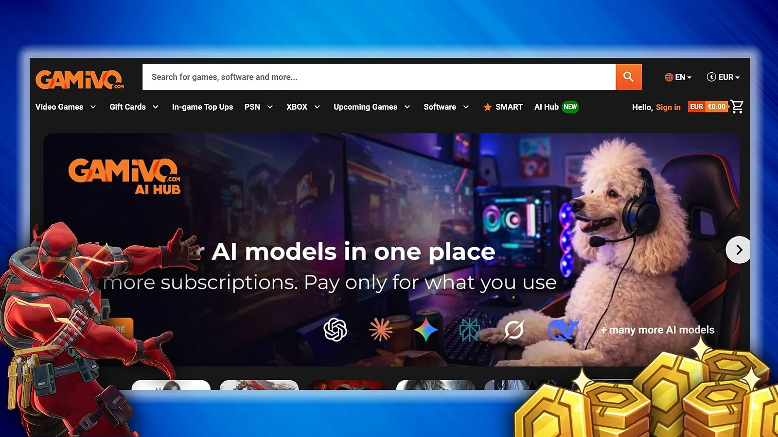 Gamivo - Best Established eCard Platform