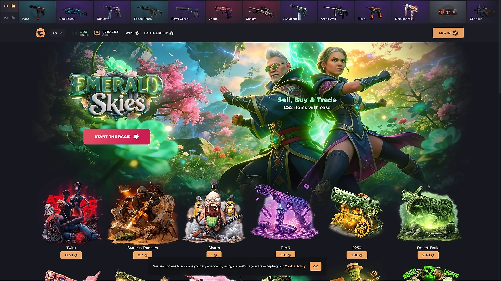 GGDrop - Best for Case Variety and Daily Rewards