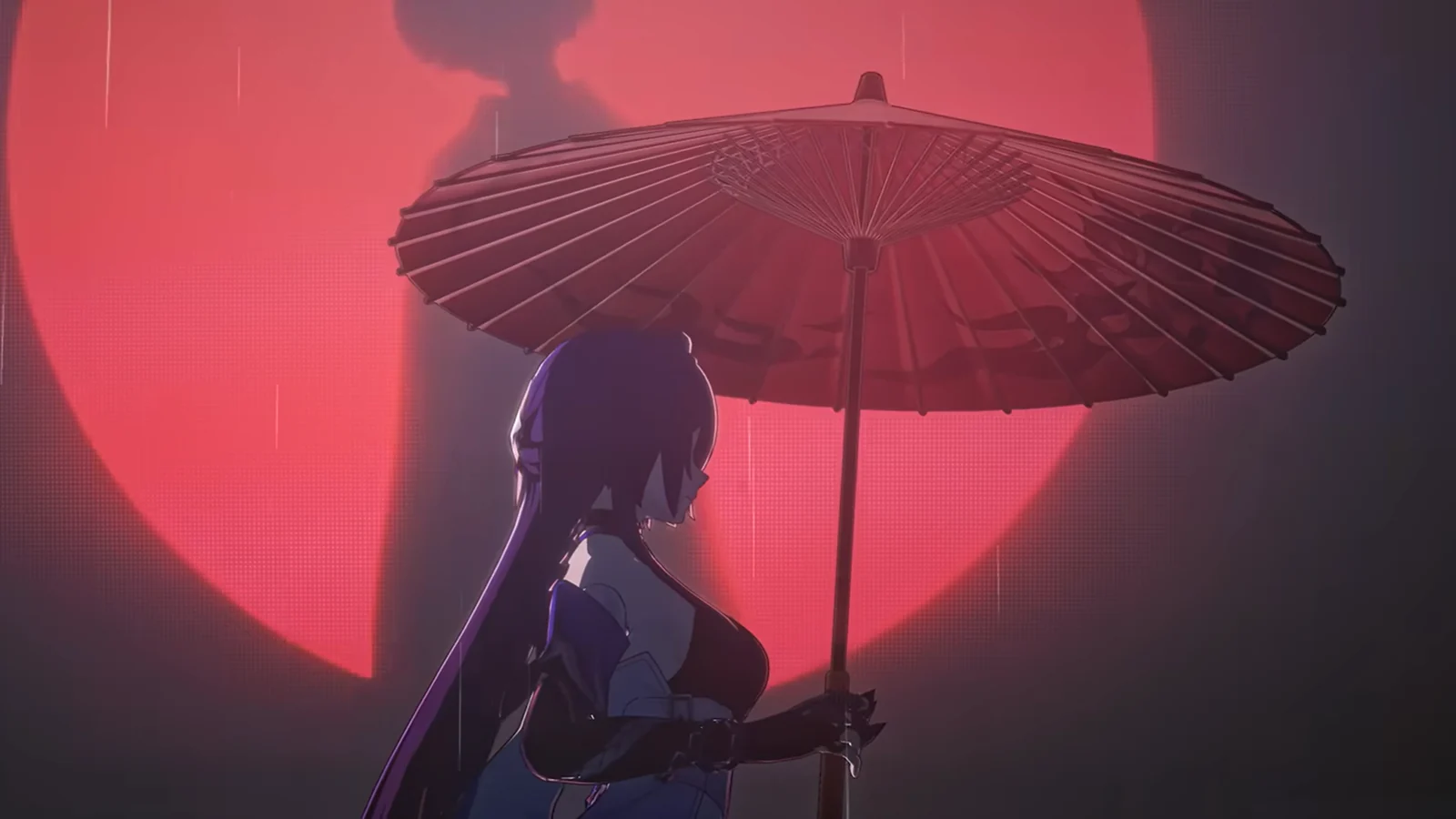 Acheron with an umbrella