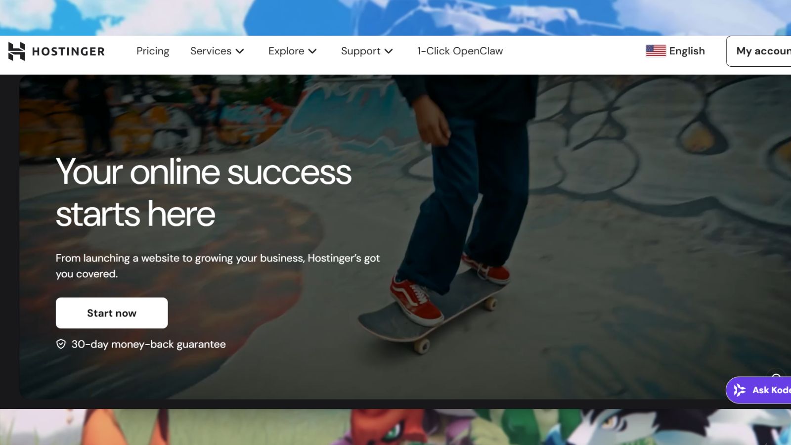 Hostinger - Best Overall Palworld Server Hosting