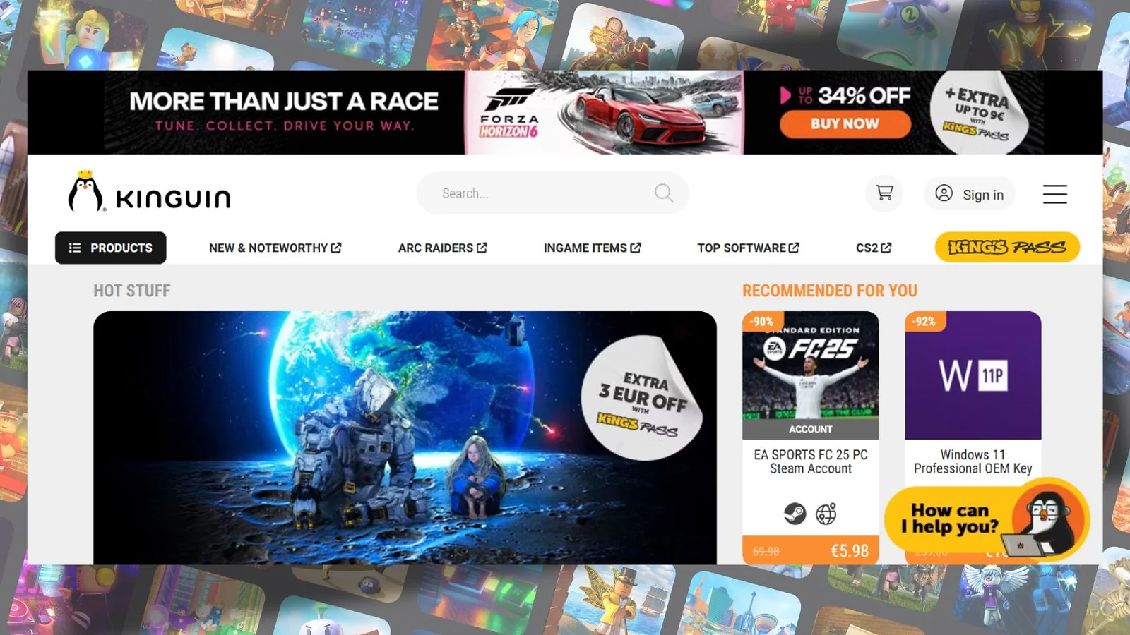 Kinguin - Best P2P Marketplace With Buyer Protection