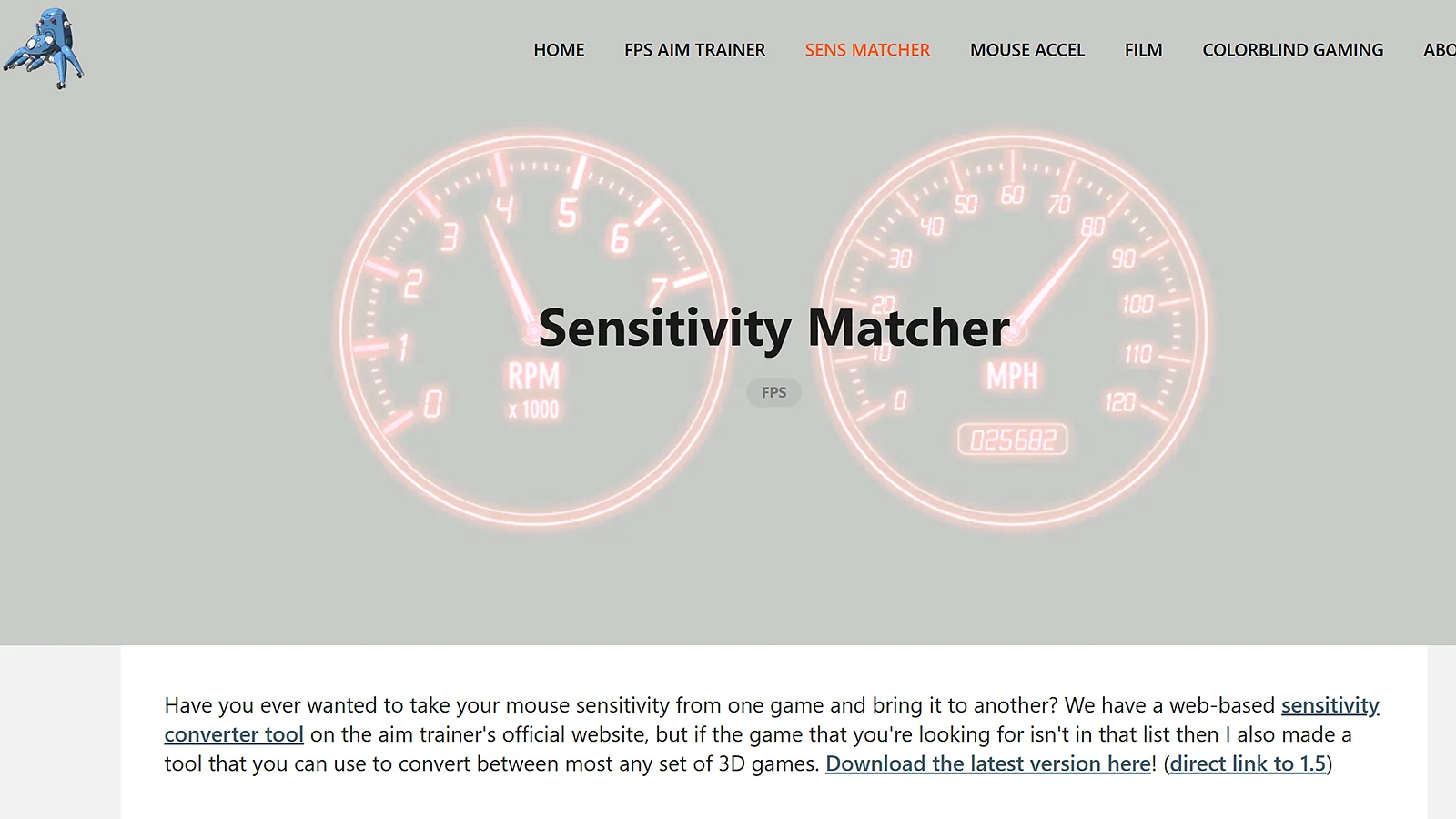 Kovaak’s Sensitivity Analyzer