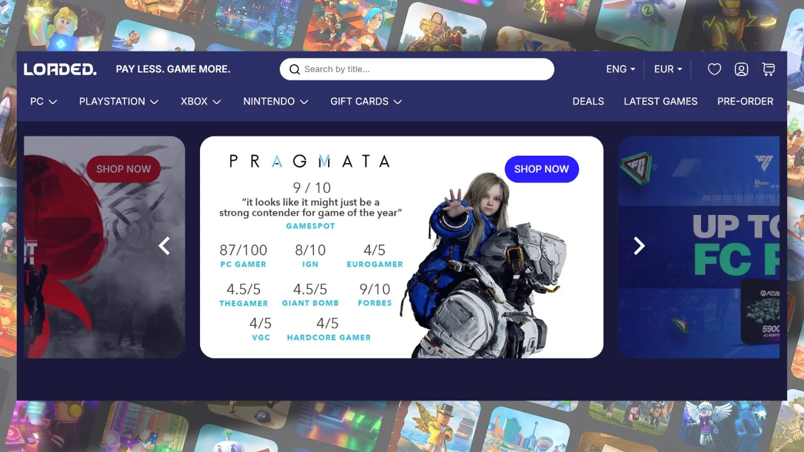 Loaded - Best Established Platform for Roblox Gift Cards