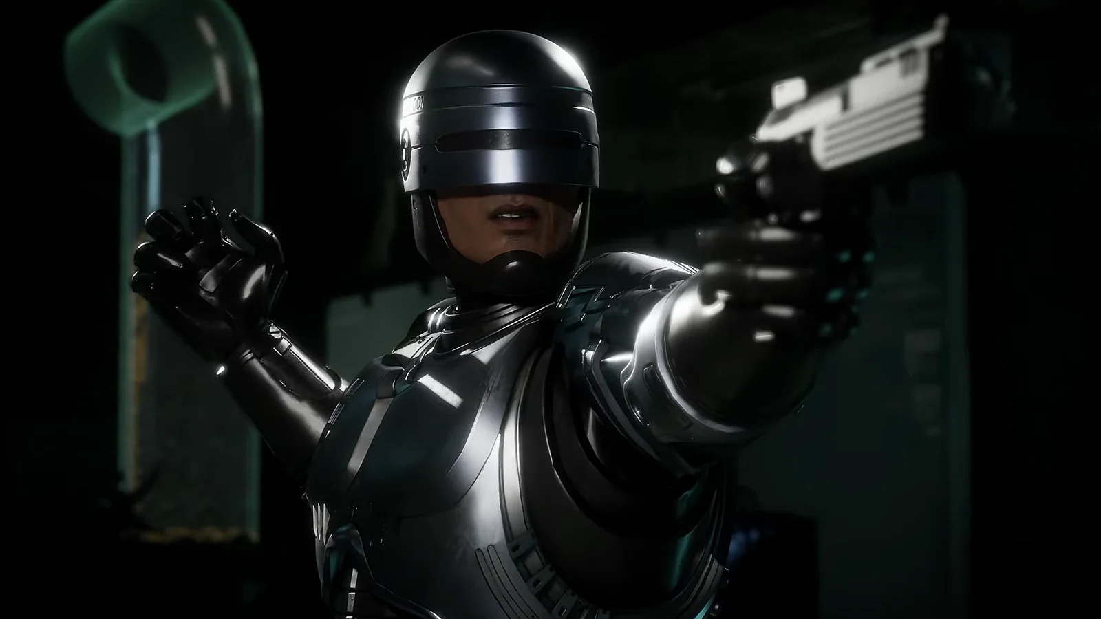 Robocop with a gun