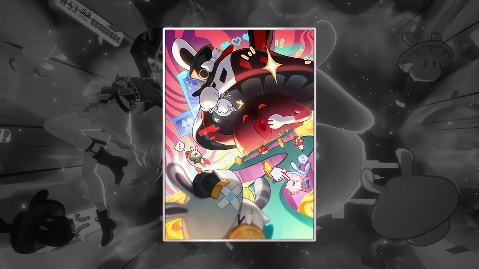 Mushy Shroomy's Adventures Light Cone illustration from Honkai: Star Rail