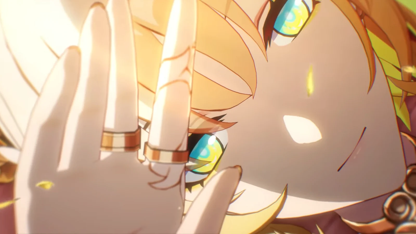 Aglaea character close-up from Honkai: Star Rail