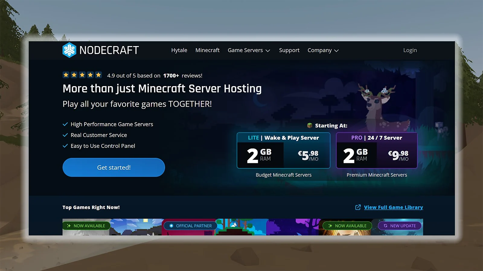 Nodecraft - Best Unturned Server Hosting for Larger Communities