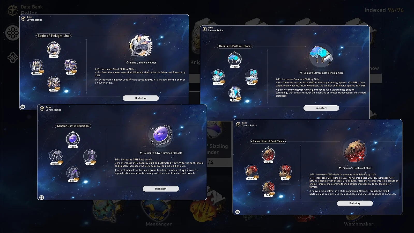 Best Relic sets for Anaxa: Honkai: Star Rail equipment guide