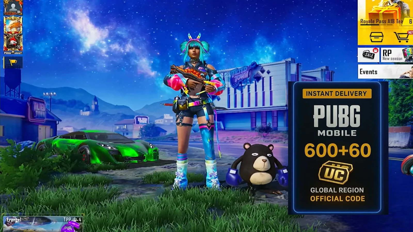 PUBG Mobile character