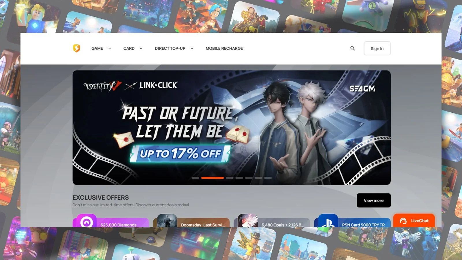 SEAGM - Best for Multi-Region and Asian Market Gift Cards