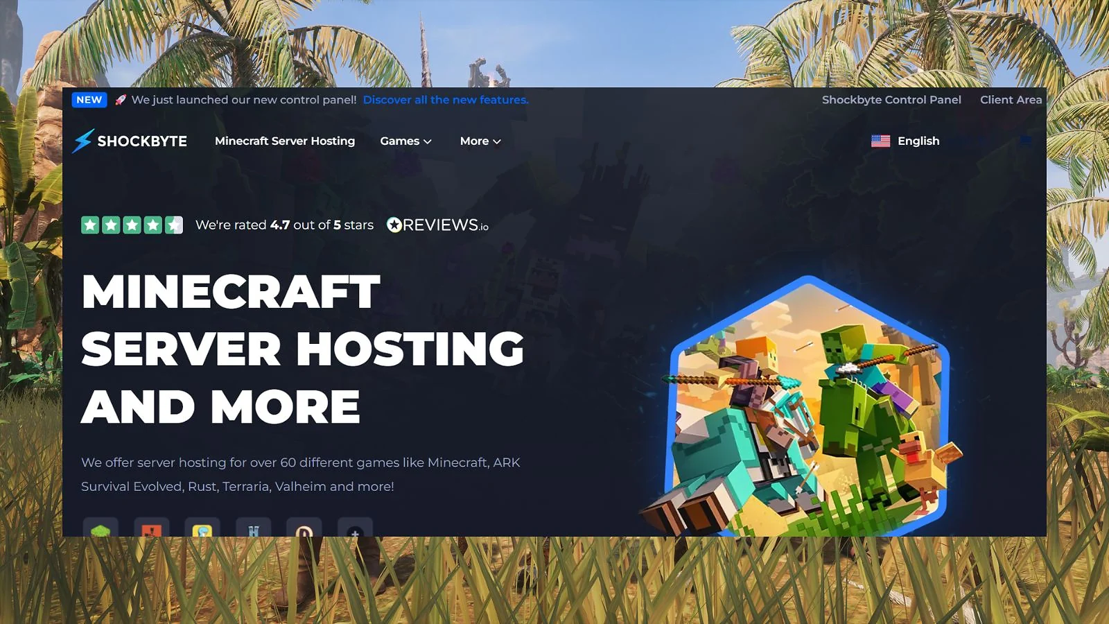 Shockbyte - Best Budget Conan Exiles Server Hosting