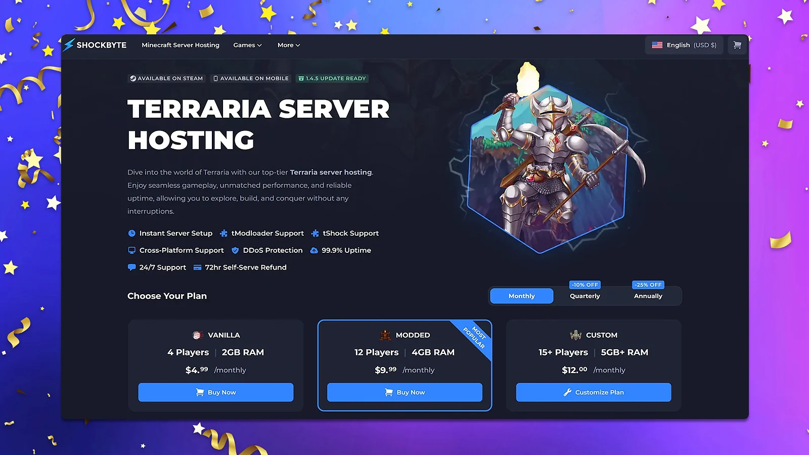 shockbyte-overall-best-terraria-server-hosting