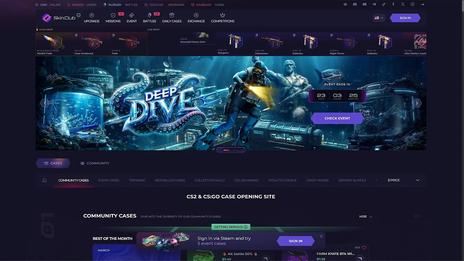 Skin.Club - Best for Credibility and Pro-Team Backing