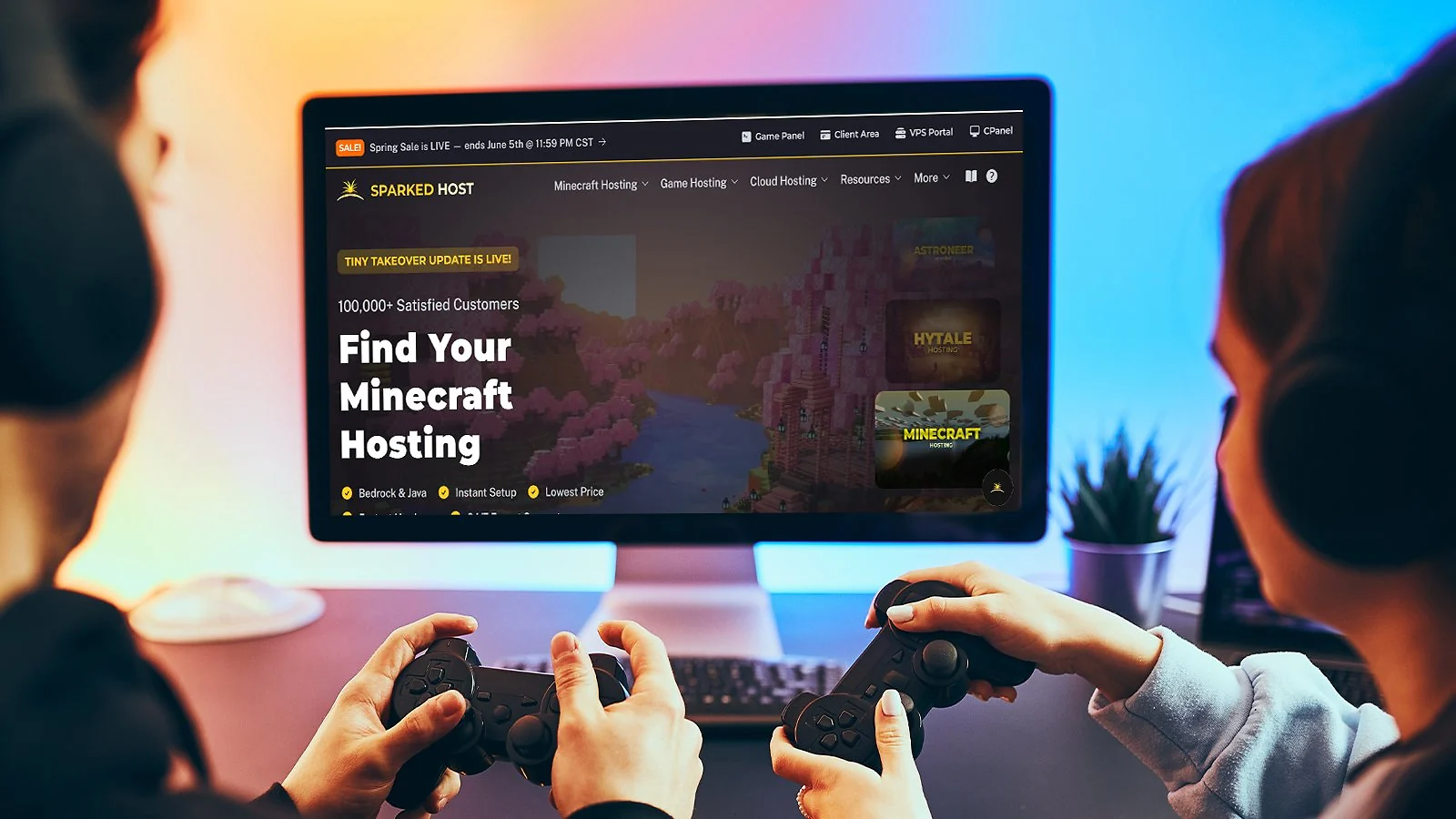 Sparked Host - Best Budget Survival-Game Hosting With Tiered Hardware
