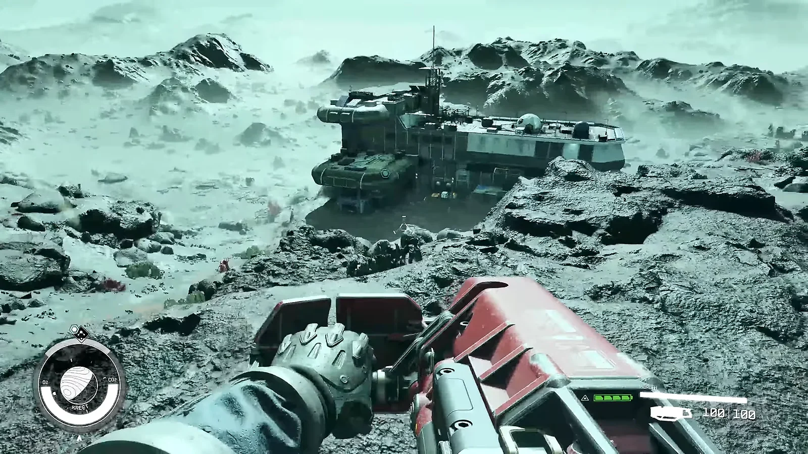 base in the space