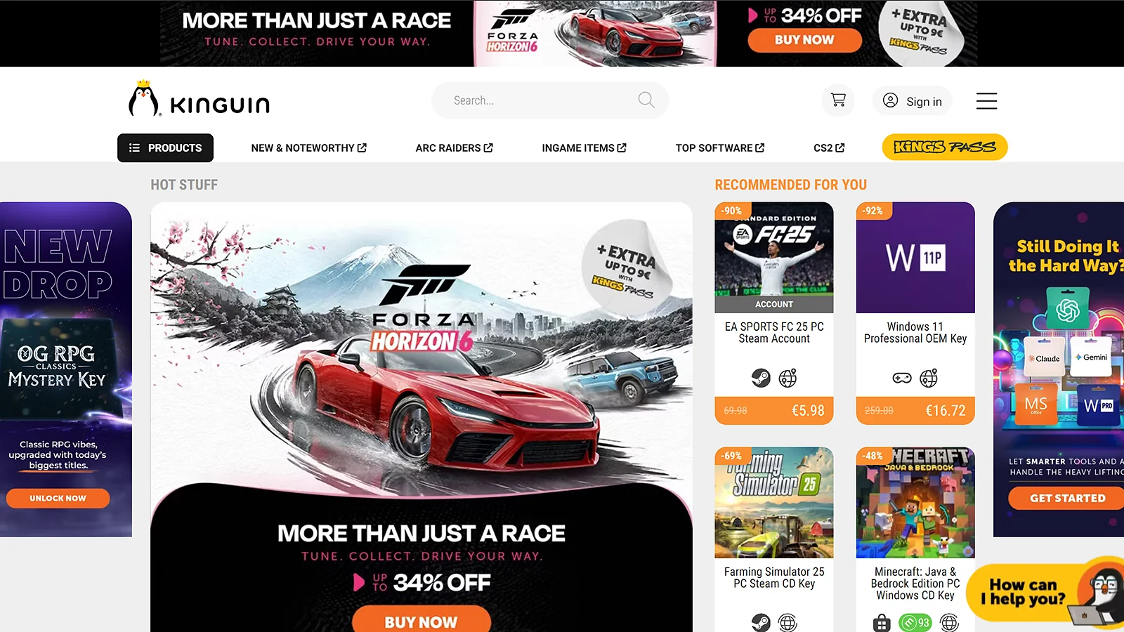 Kinguin - Best P2P Price With Käuferschutz