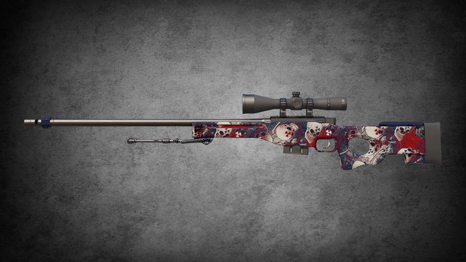 Red AWP CS2 skin - Acheron