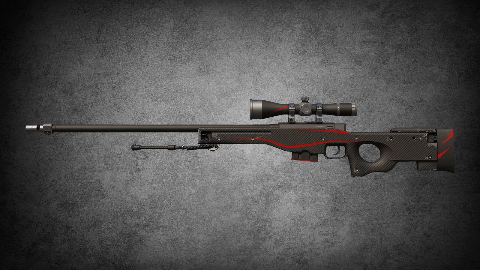 Red AWP CS2 skin - Redline