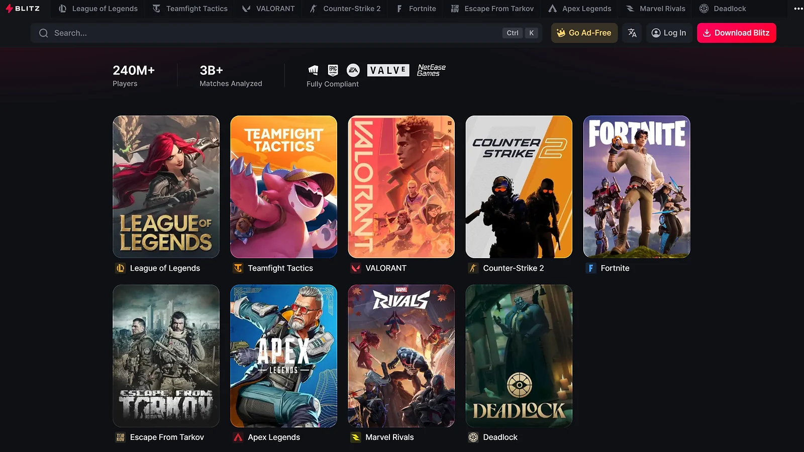 Esports AI Tool Blitz.gg: Gaming Companion App for Valorant, Fortnite, and League of Legends