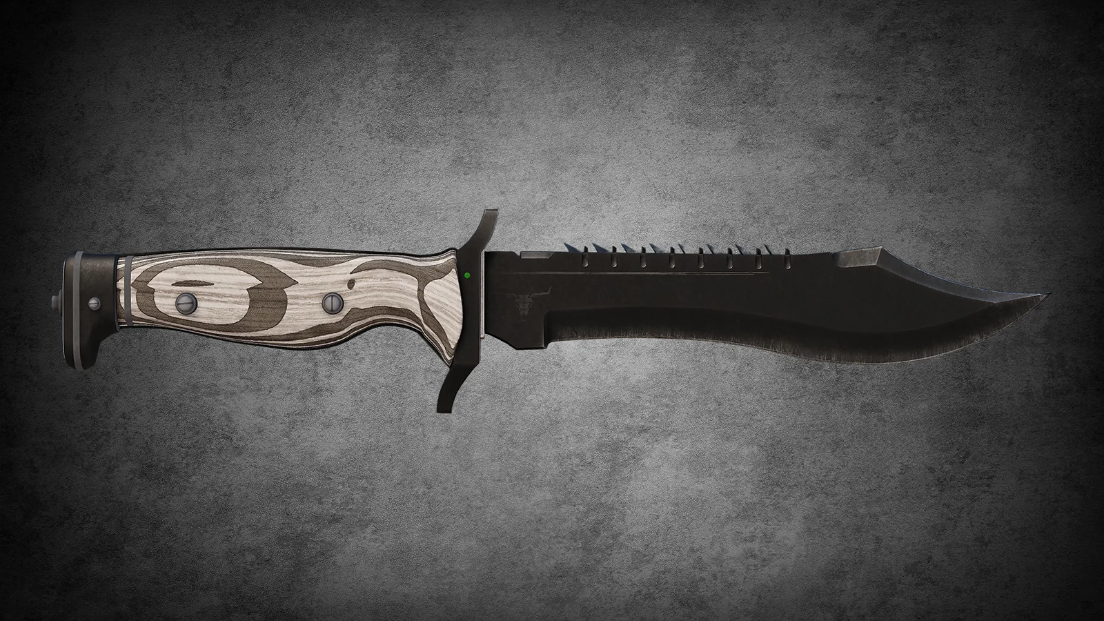 Dreams & Nightmares Case Knife - Bowie Knife Black Laminate