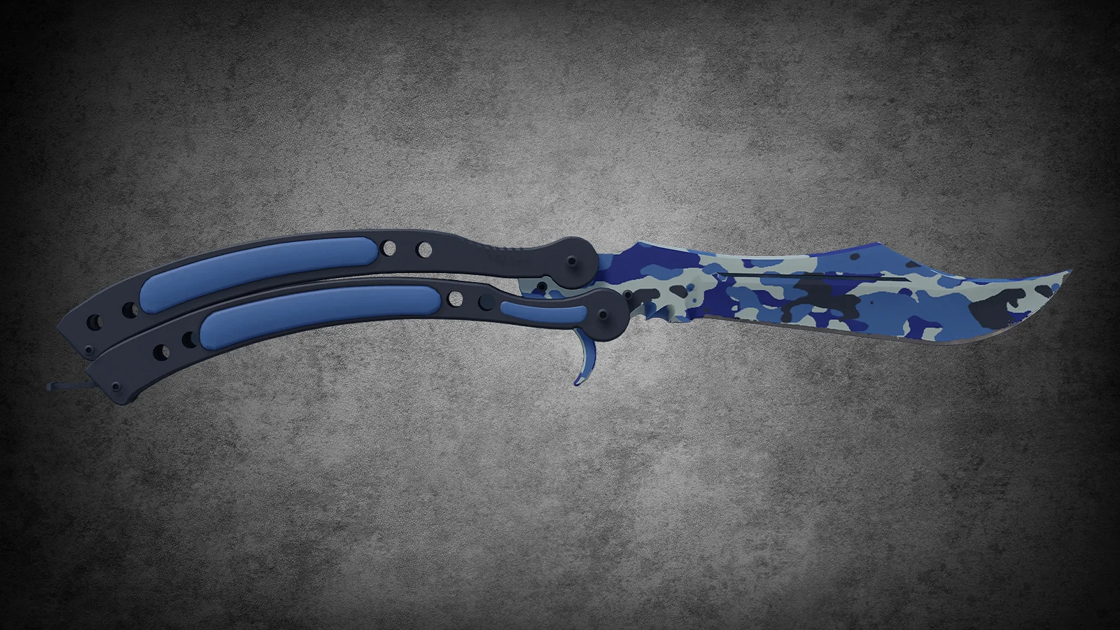 Dreams & Nightmares Case Knife - Butterfly-Messer Bright Water