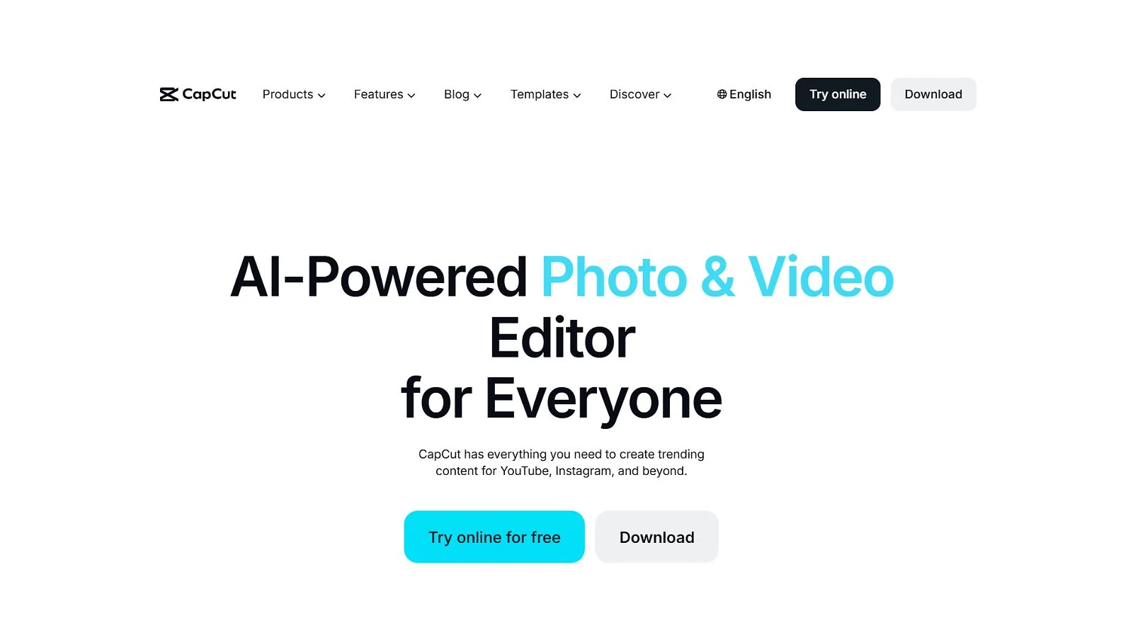 CapCut - Best Free Editor With AI-Assist for Gaming Clips