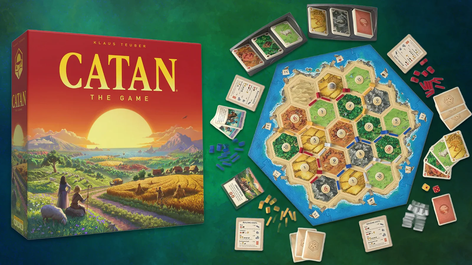 Catan - Iconic Resource-Trading and Settlement-Building Strategy Game