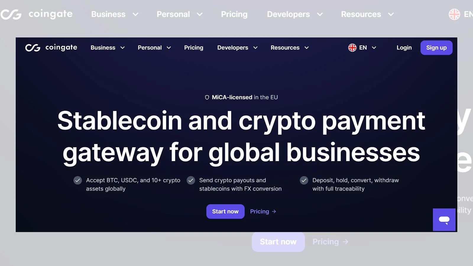 CoinGate - Best for Crypto Buyers Who Want eCard Safety