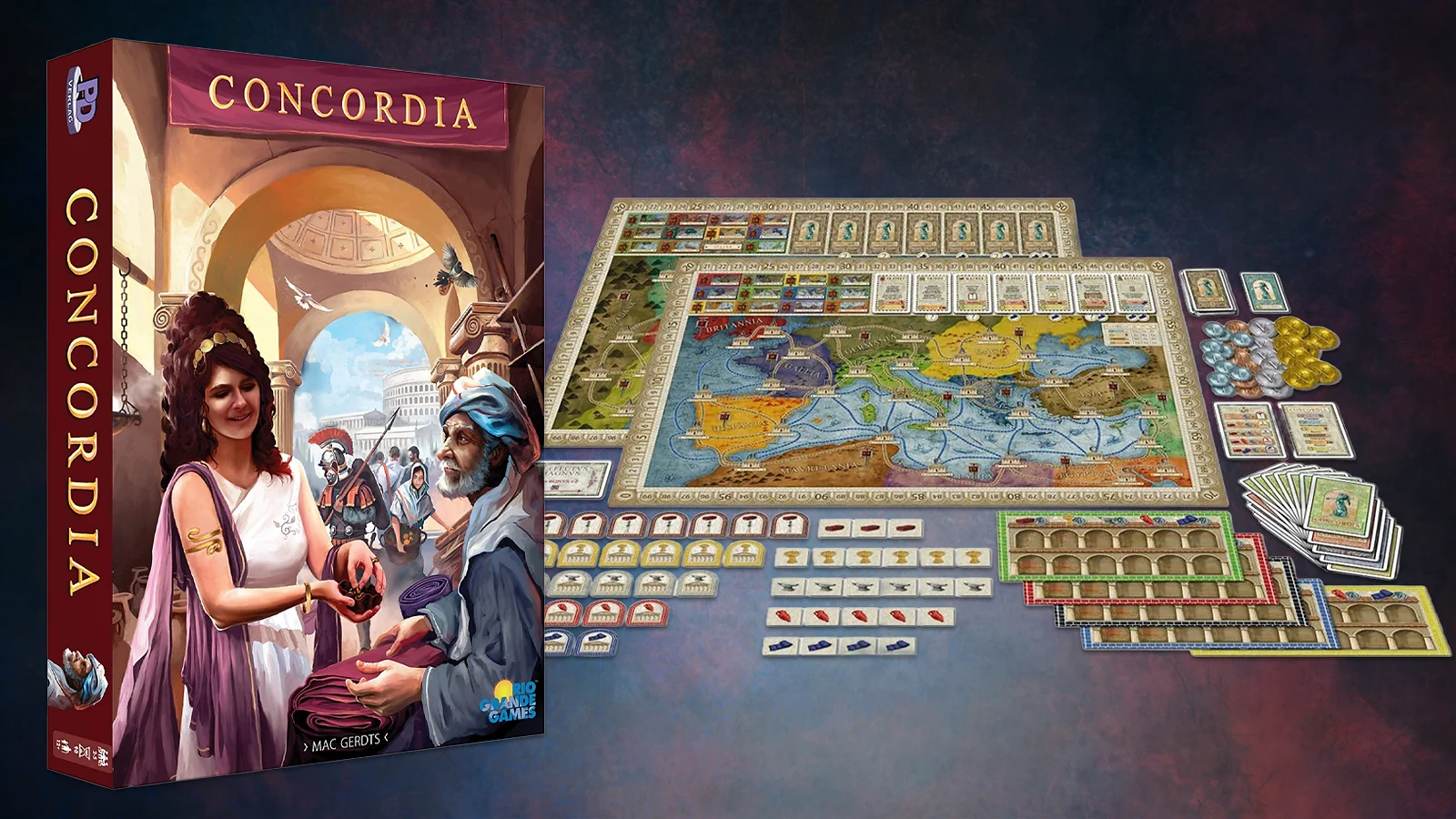Concordia - Elegant Euro Strategy of Trade, Expansion, and Card Efficiency