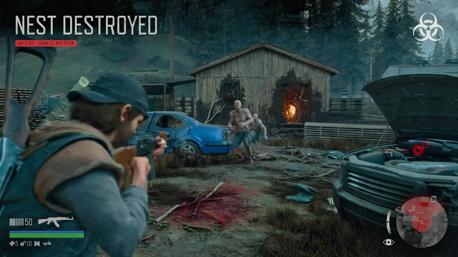 Days Gone - Best Open-World Zombie Survival Game With Heart-Pounding Hordes