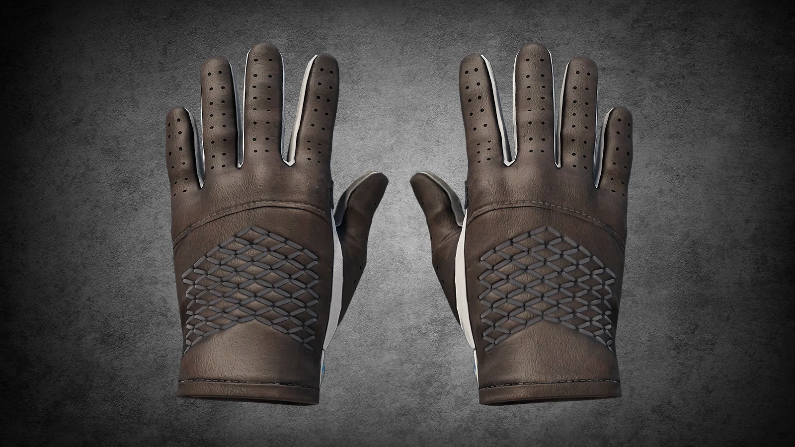 White gloves skin in CS2 - Driver Gloves Black Tie