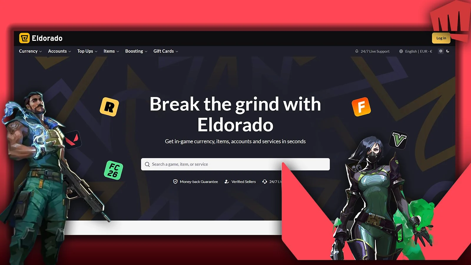 Eldorado.gg - Best Marketplace for Gift Cards