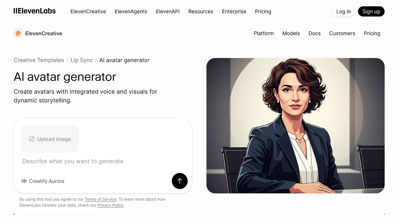 AI Avatar Video Generator ElevenLabs: Integrated Voice and Visuals for Dynamic Storytelling