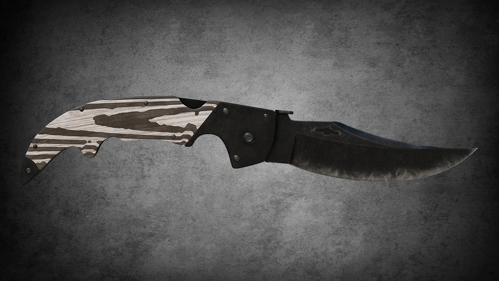 Dreams & Nightmares Case Knife - Falchion Knife Black Laminate
