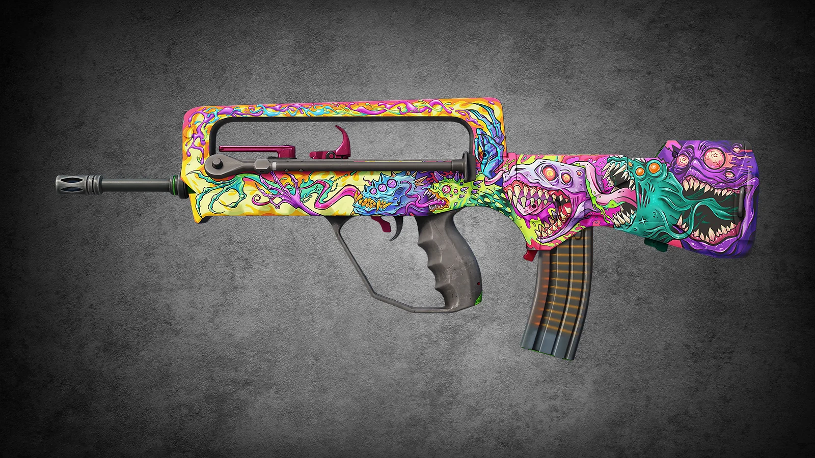 Fever Case skin - FAMAS Bad Trip
