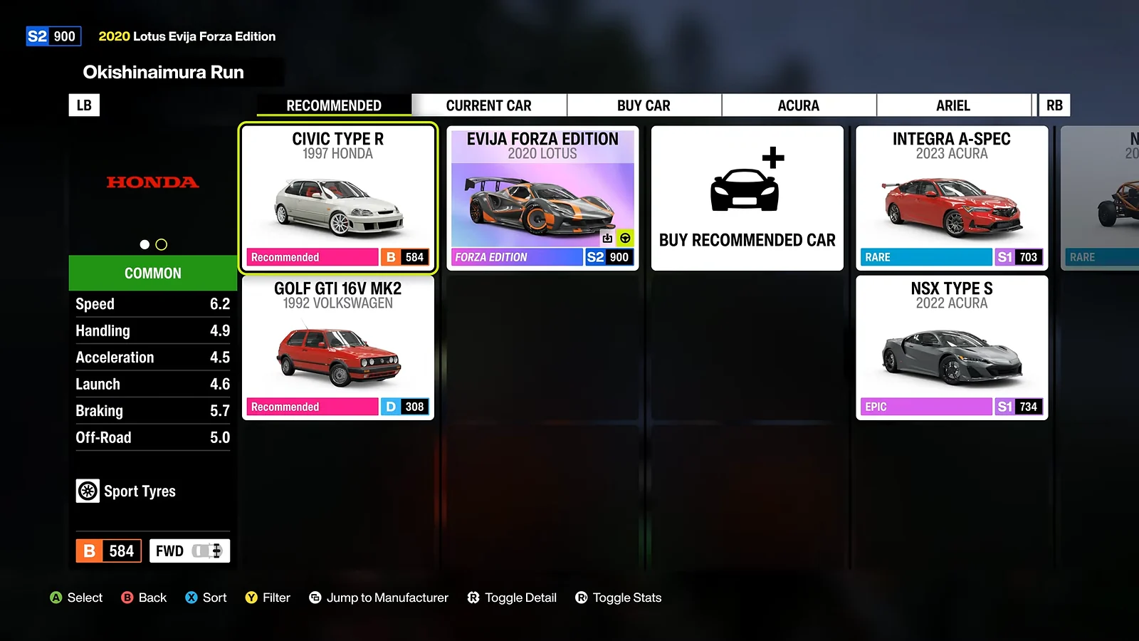 forza-horizon-6-car-choice