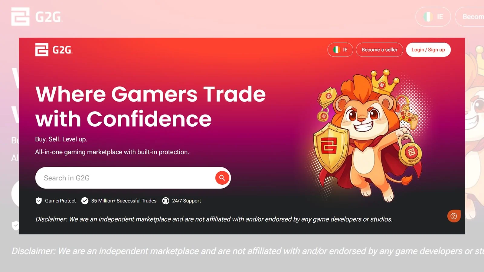 G2G - Best Escrow Gift Card Marketplace