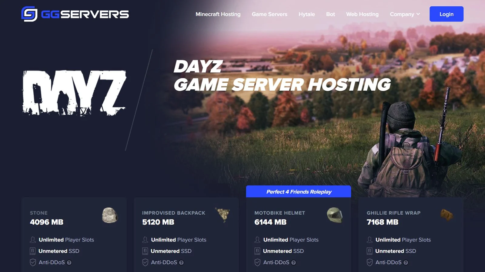 GGServers - Best Flexible DayZ Server Hosting