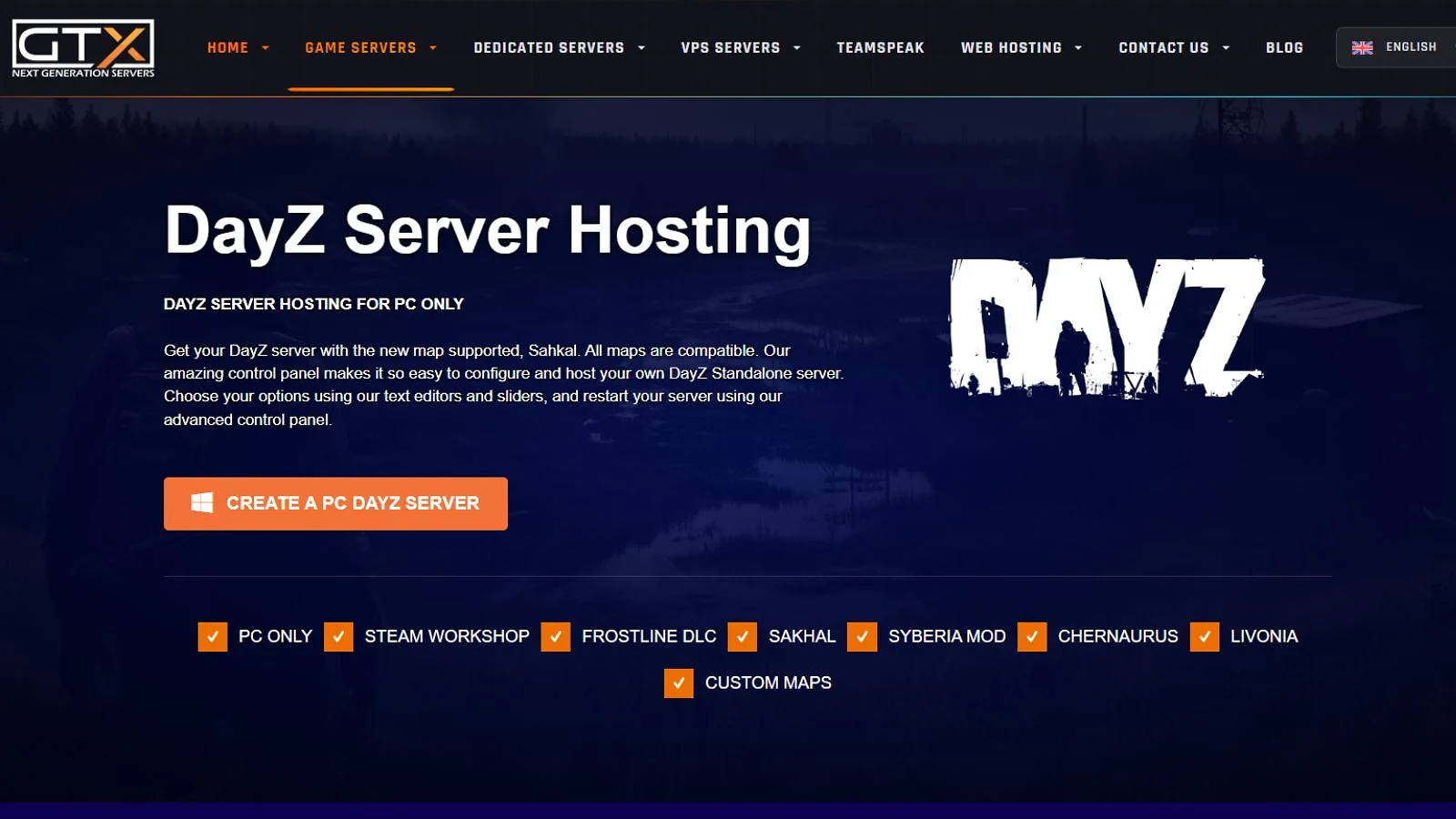 GTXGaming - Best DayZ Server Hosting Hardware