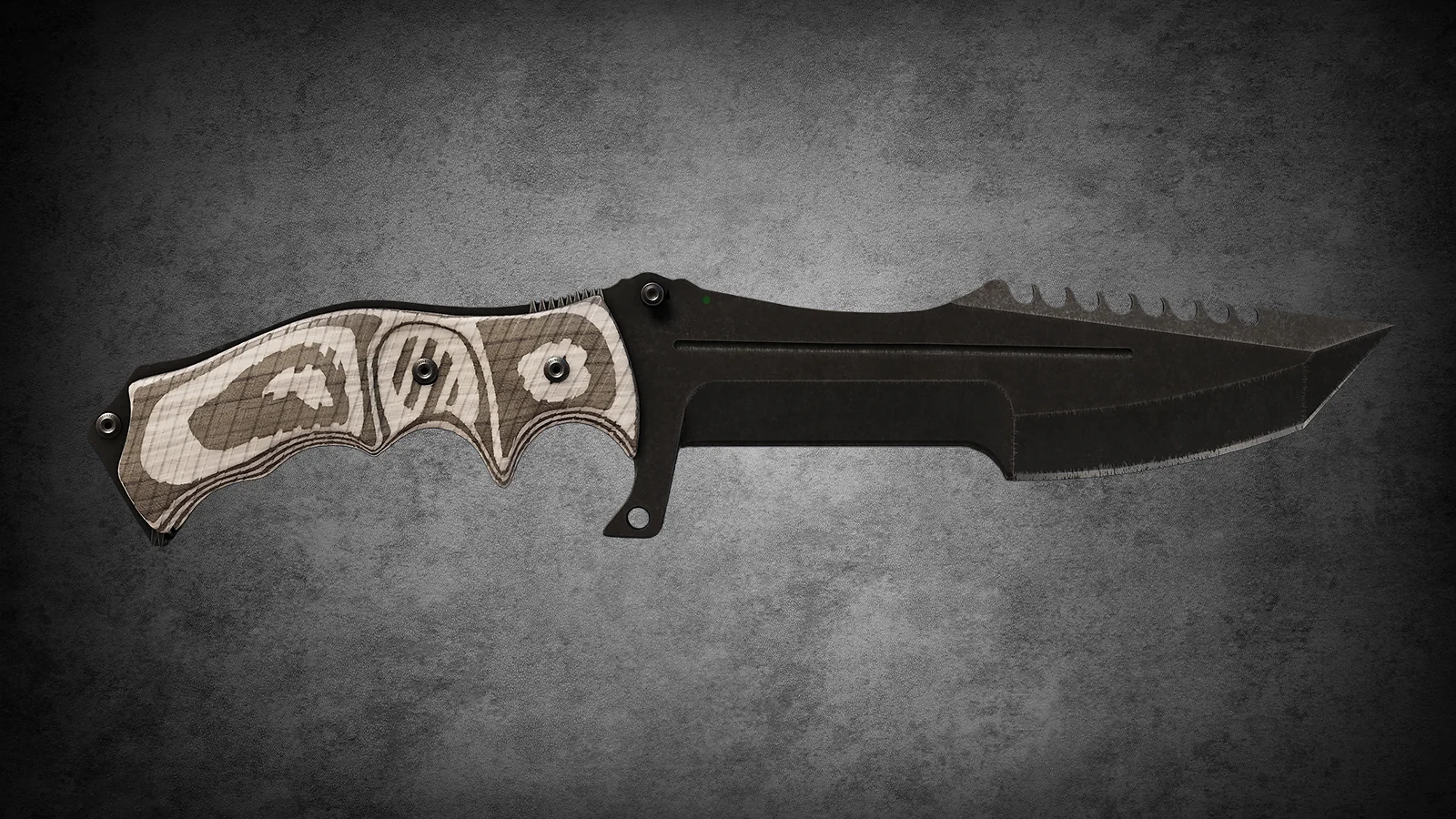 Dreams & Nightmares Case Knife - Huntsman Knife Black Laminate