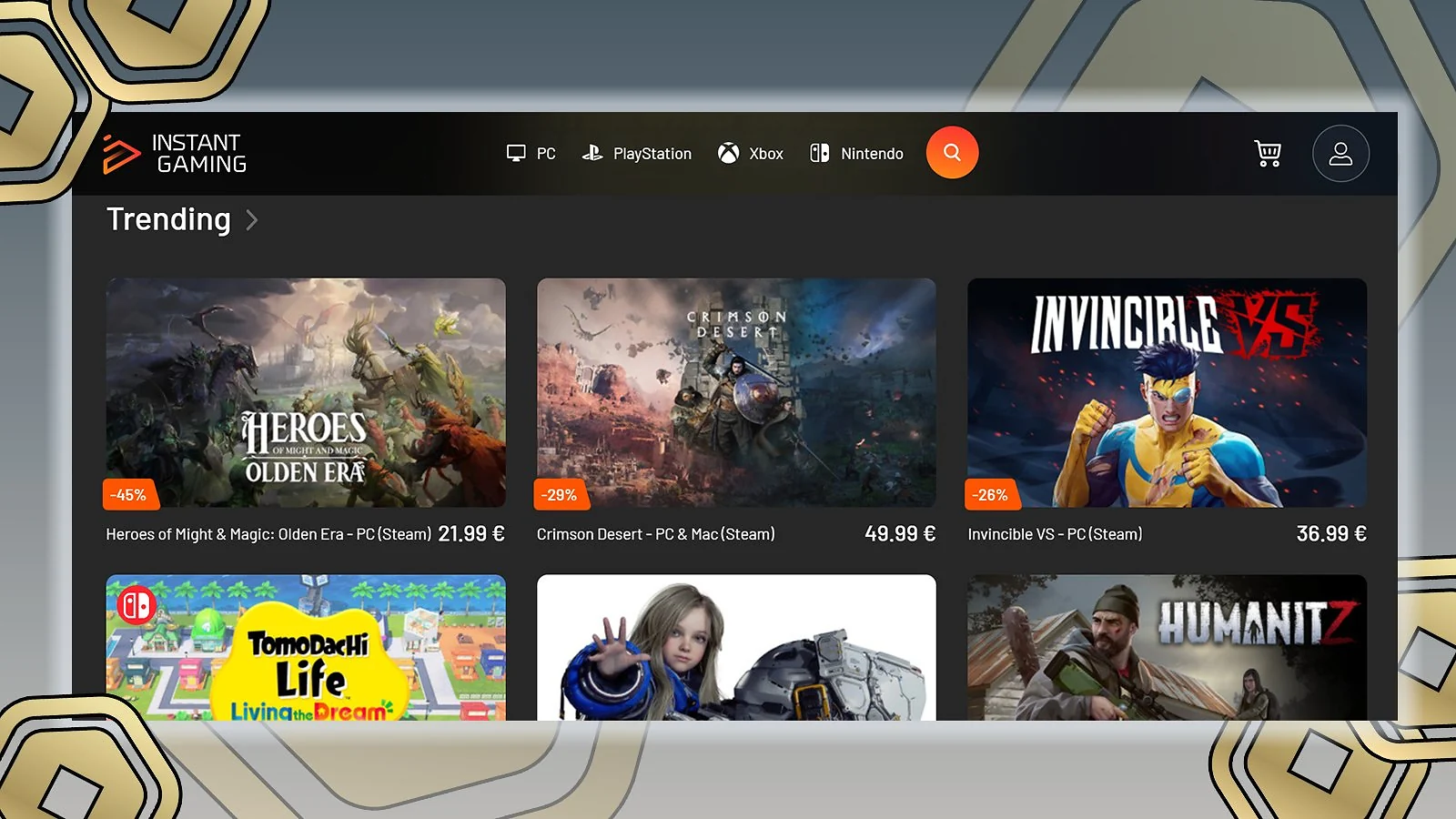 Instant Gaming - Best Website to Buy Cheap Robux With Vetted Inventory