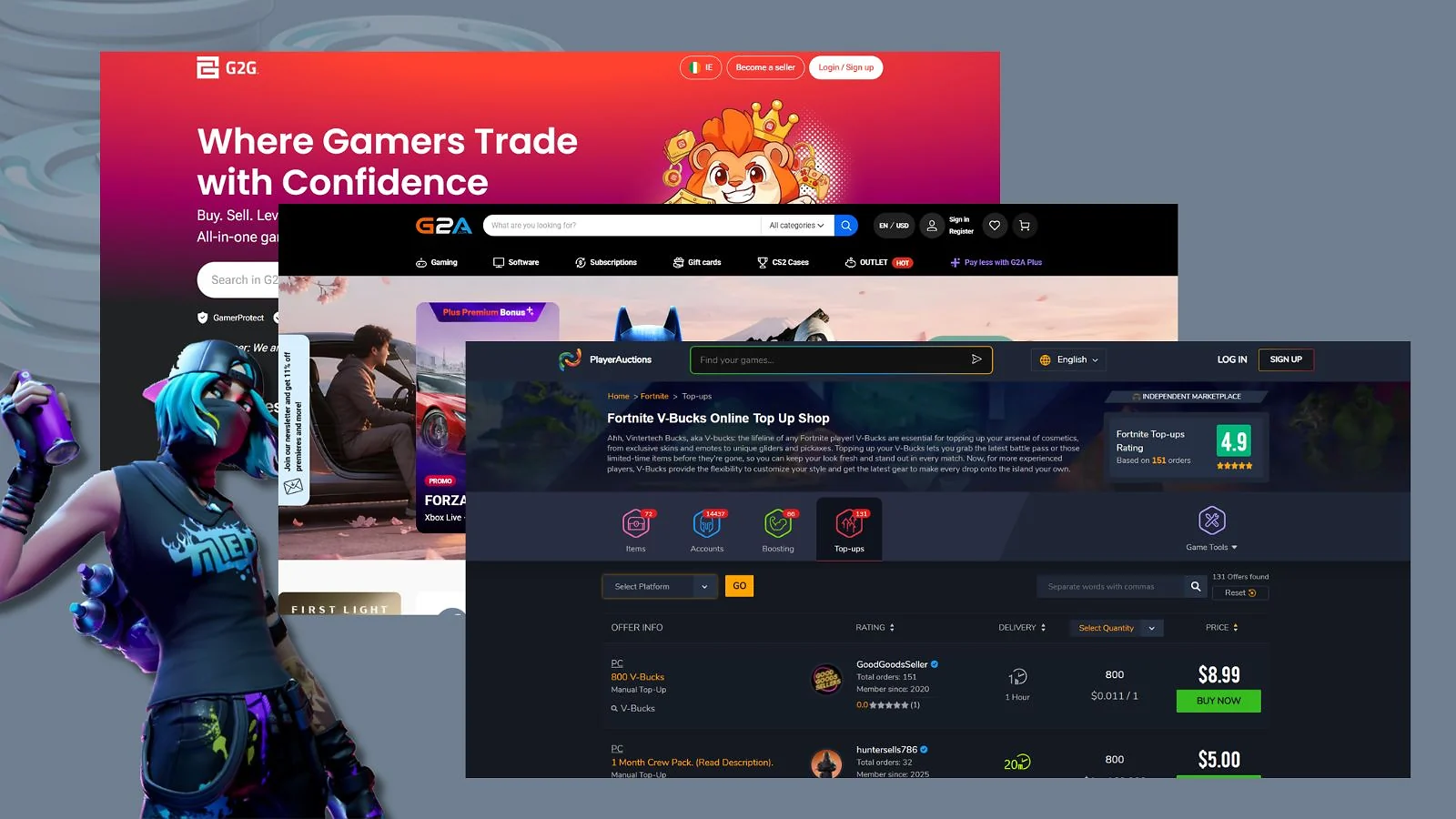 Is It Safe to Buy V-Bucks from Third-Party Sites